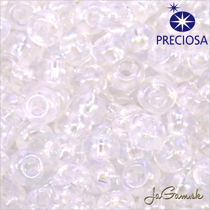 Rokajl Preciosa 8/0 Priehľadná č.00050-25g (PR08001)